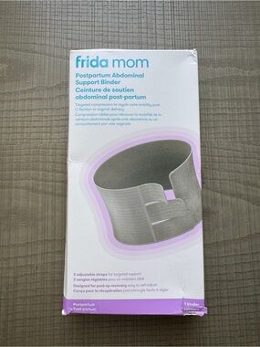 Frida Mom Postpartum Abdominal Support Binder - gray